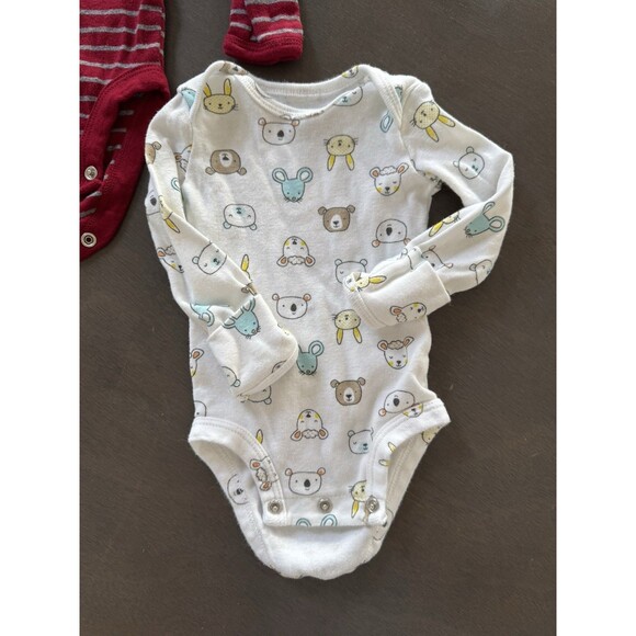 Starting Out Baby Boy Jumpsuit warm with feet Cotton Preppy size NB gift bundle - Picture 13 of 14